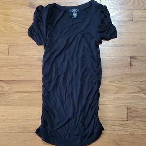 Black dressy t shirt xs